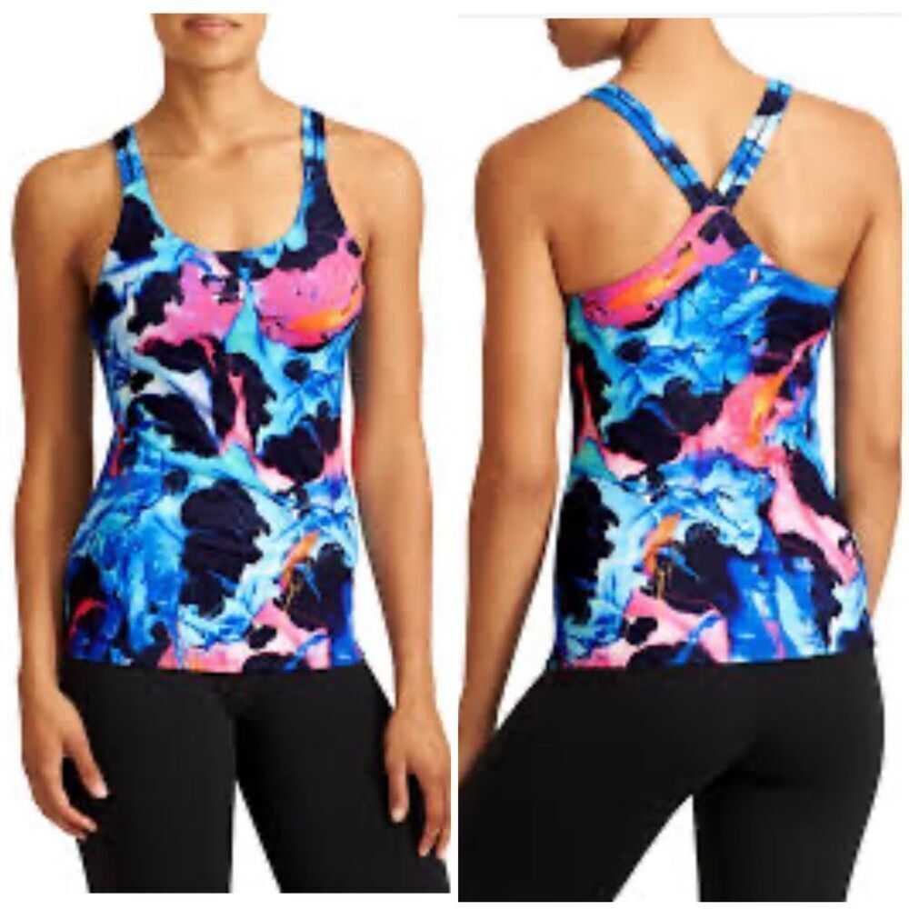Athleta Optimism Tank SuperImpose size Small